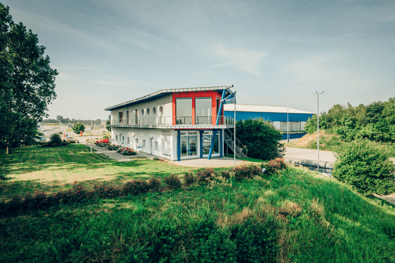 Bürogebäude der Hafen Vierow GmbH